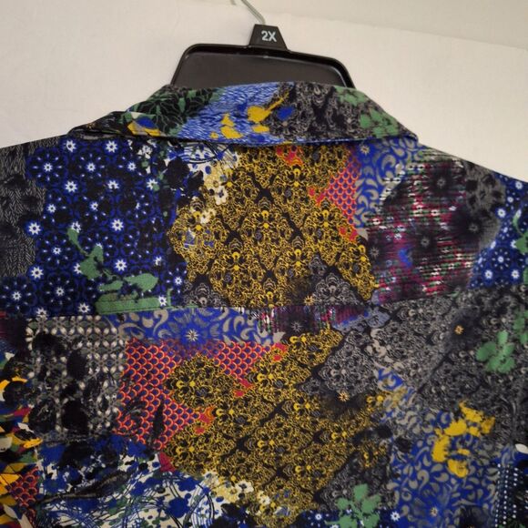 Artsy Christopher & Banks Women's Blazer Jacket Office Siren Tapestry L - Picture 8 of 10